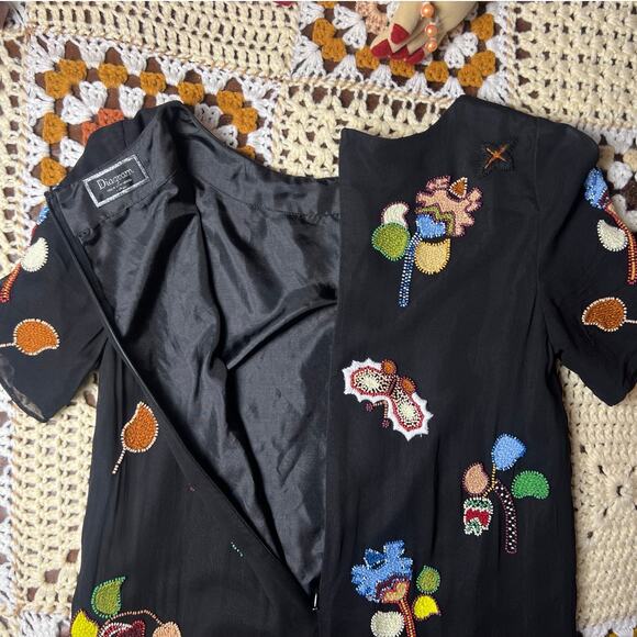 Diagram GRACE CONTINENTAL animal beaded dress - Picture 10 of 13